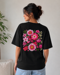 Midnight Bloom Oversized Tee