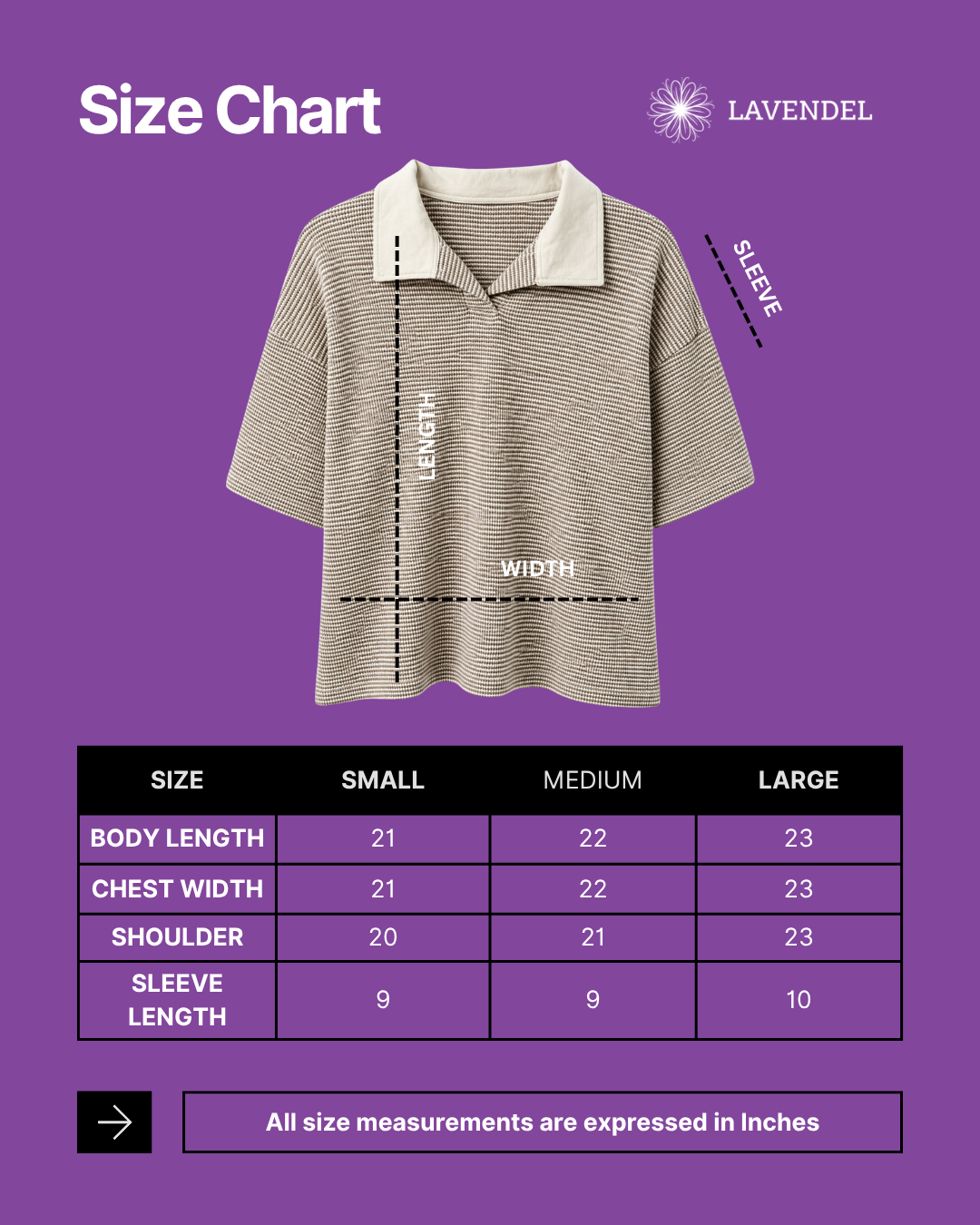 Ivory Drift Waffle Polo | Polo for ladies