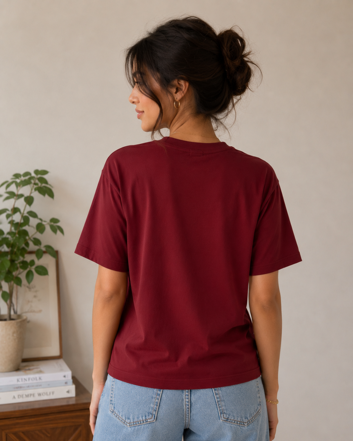 Butterfly Printed Relaxed Tee