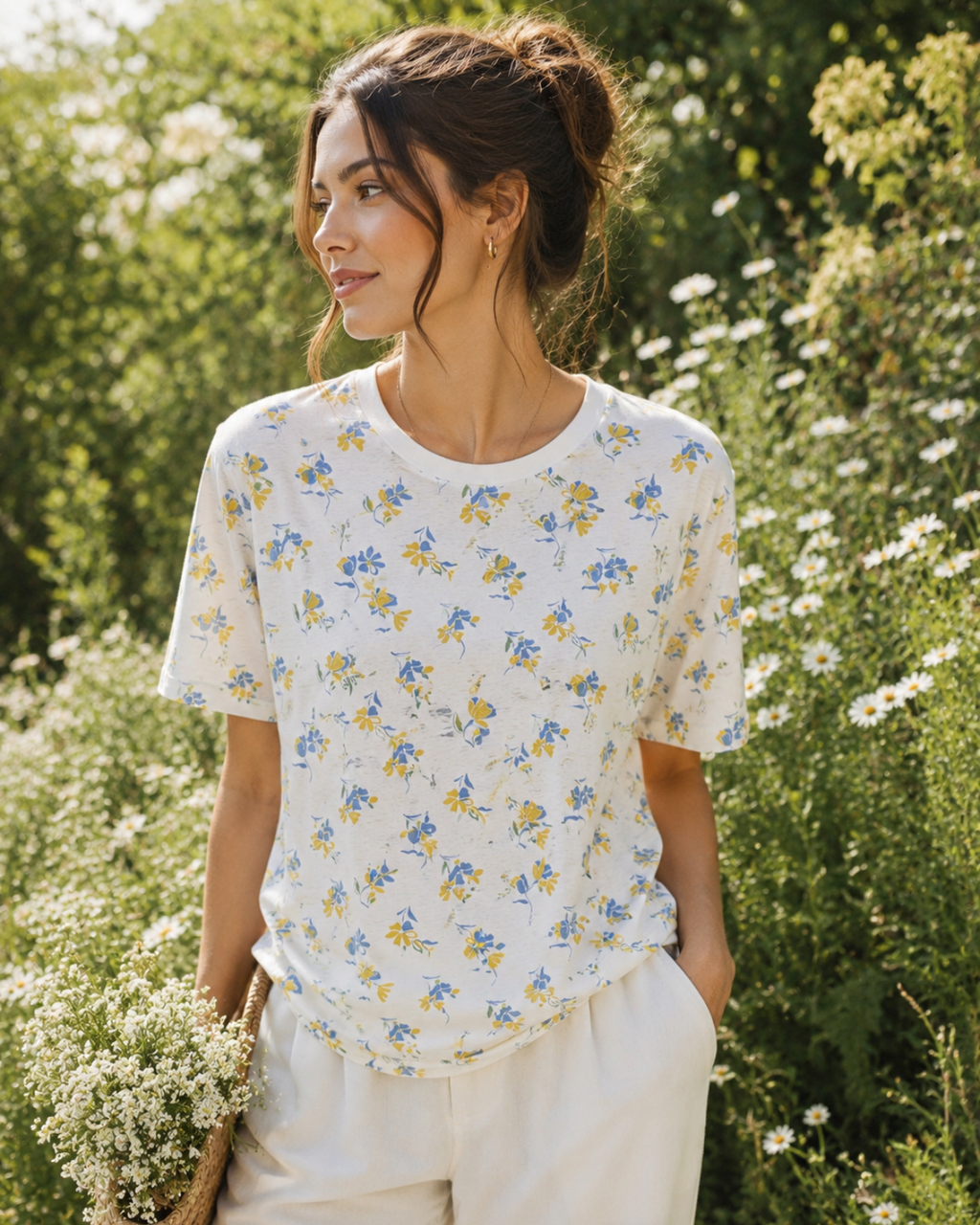 Lavendel Meadow Bloom Tee
