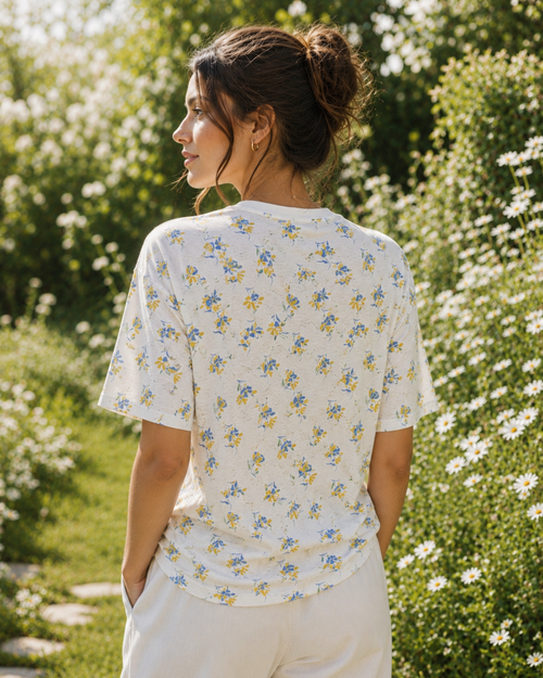 Lavendel Meadow Bloom Tee