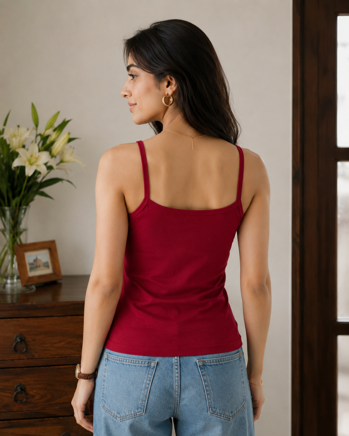 Mehroon Camisole