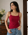 Mehroon Camisole