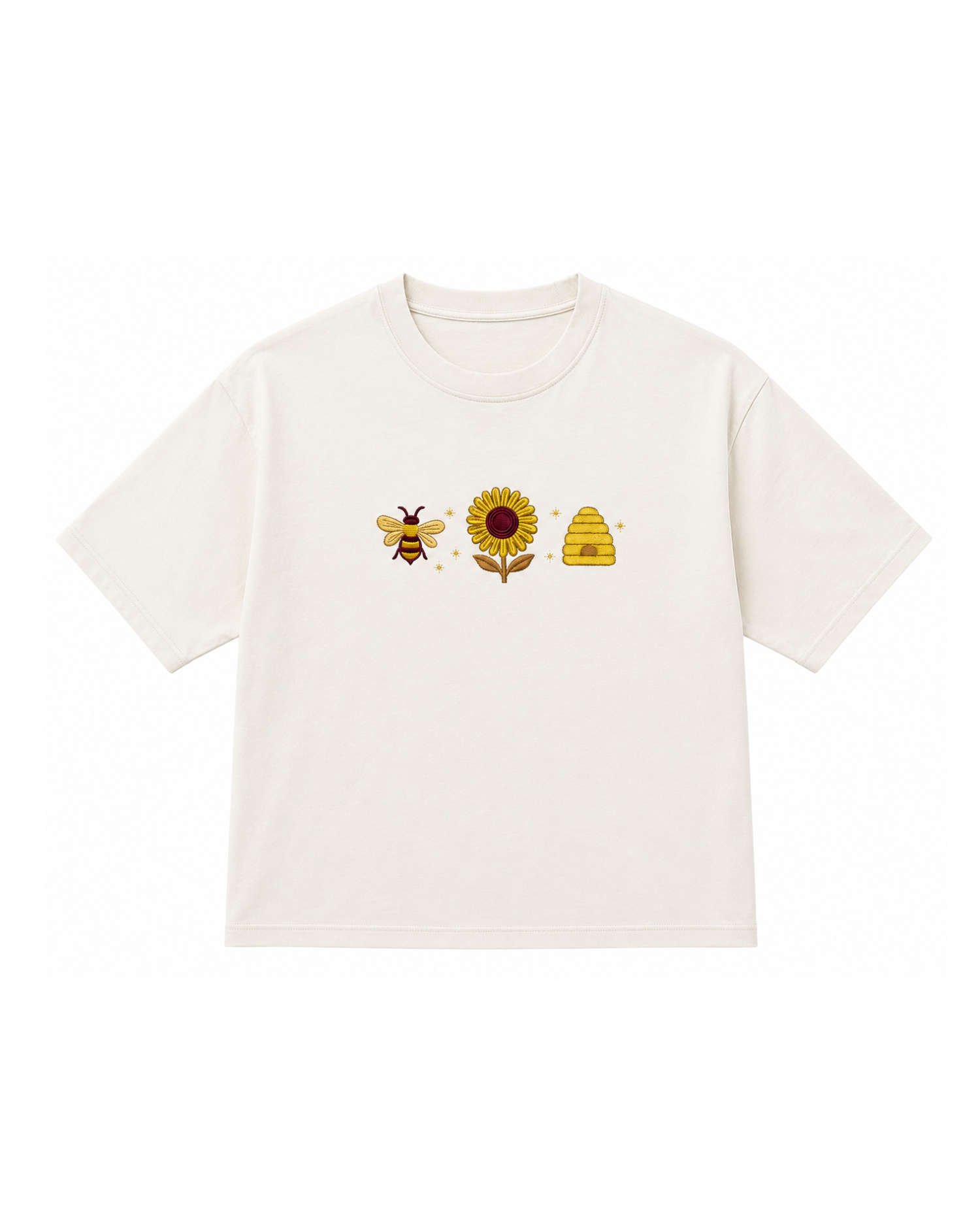 Honey Bloom Oversized Tee